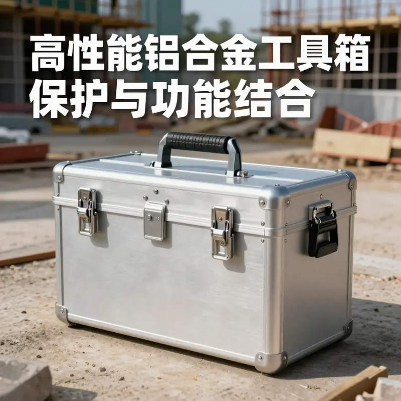 High-performance aluminum tool box designed for maximum protection and functionality.