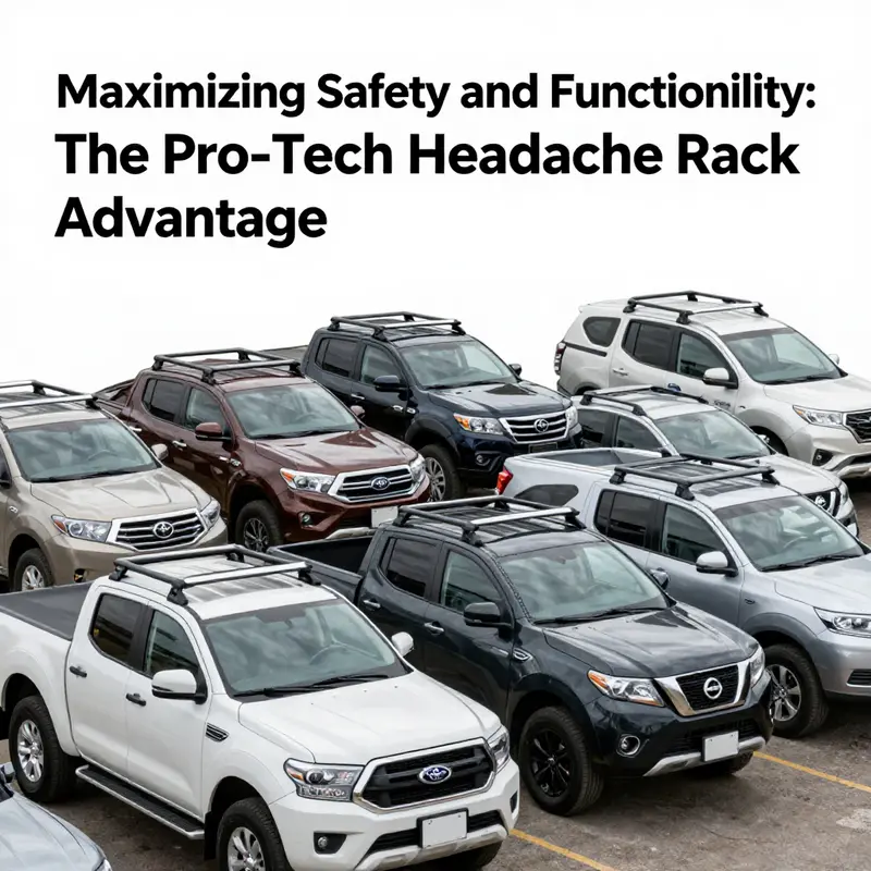 The Pro-Tech headache rack provides a crucial layer of protection for your vehicle’s rear window.
