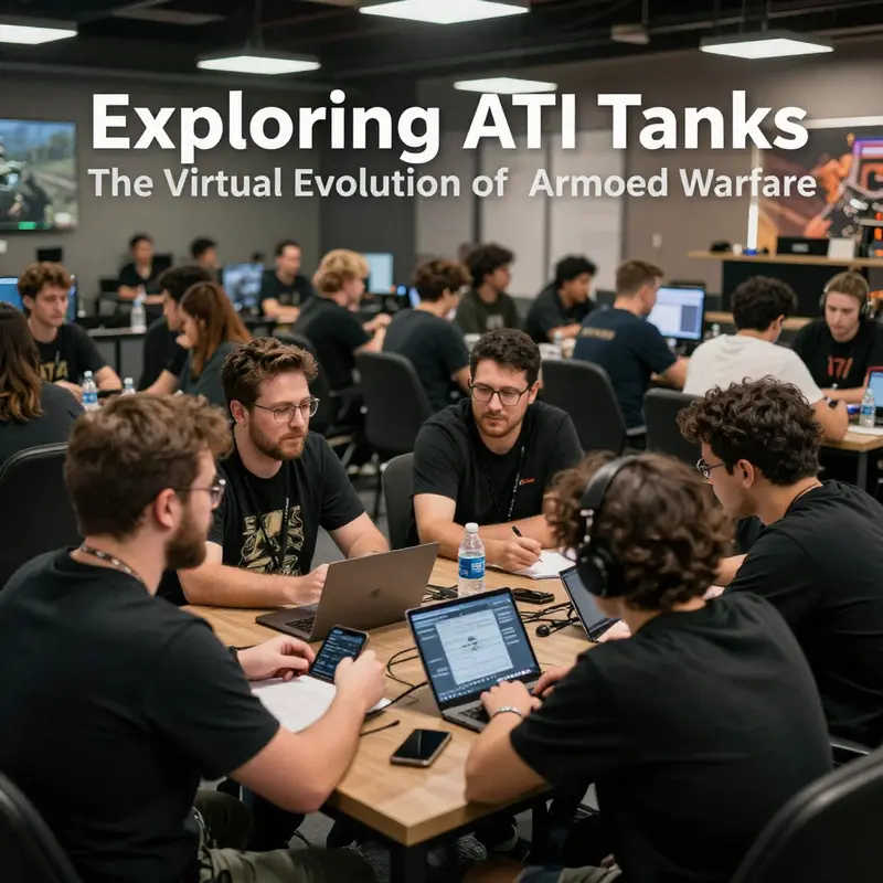 An example of an ATI tank in action within the World of Tanks game environment.