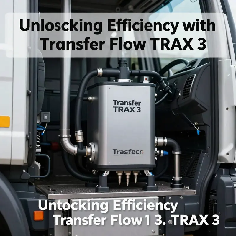 The Transfer Flow TRAX 3 system seamlessly integrates into vehicles for automatic fuel transfer.