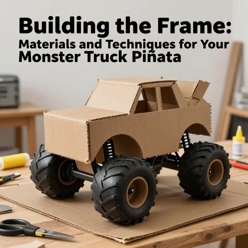 Explore creative designs that can inspire your monster truck piñata.