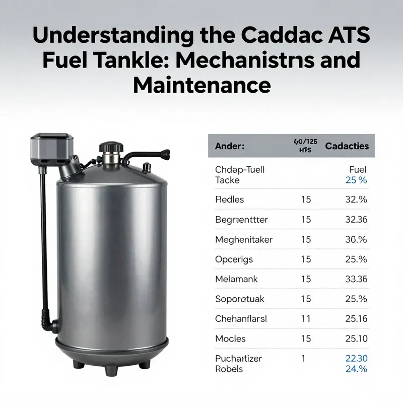 The schematic representation of the Cadillac ATS fuel tank opening mechanisms.