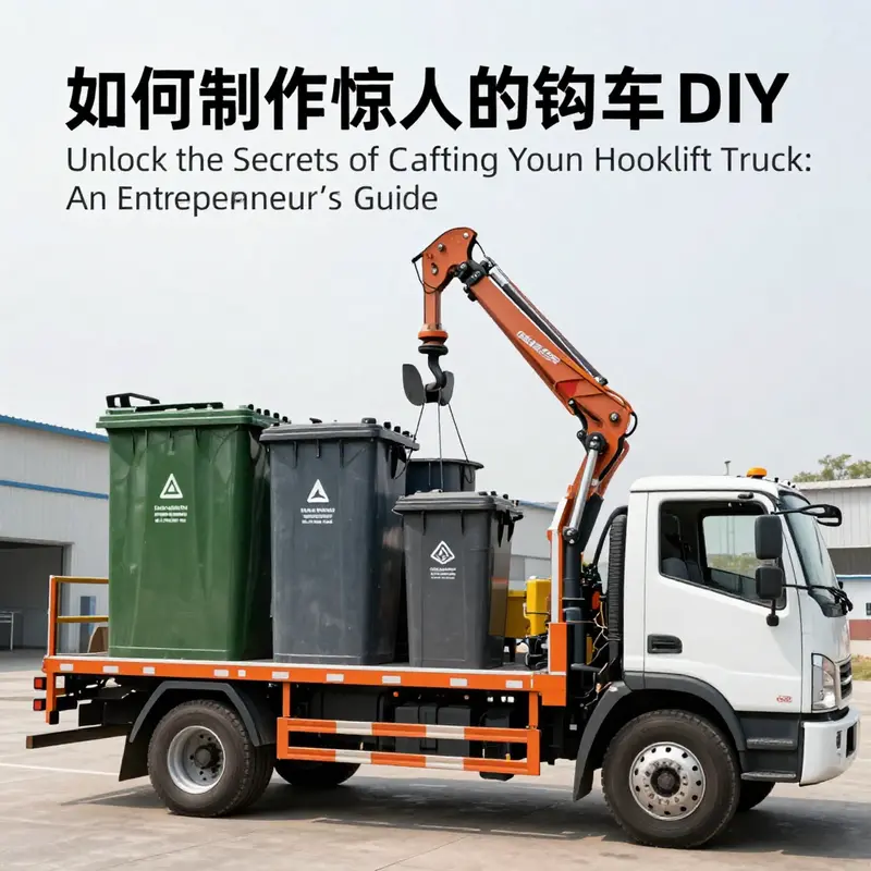 Exploring various scales and goals for hooklift truck DIY projects, aimed at different business applications.