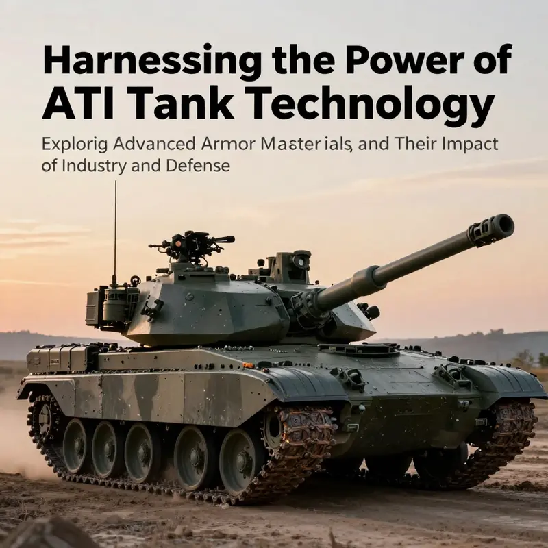 Image of armored tanks in a military setting, representing the theme of advanced armor technology.