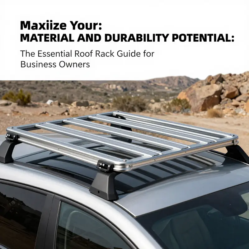 Tesla Cybertruck showcasing a high-capacity roof rack with diverse cargo options.