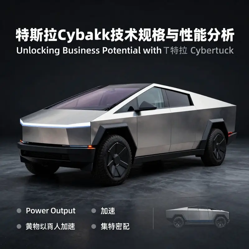 The Tesla Cybertruck as a versatile solution for modern business needs.