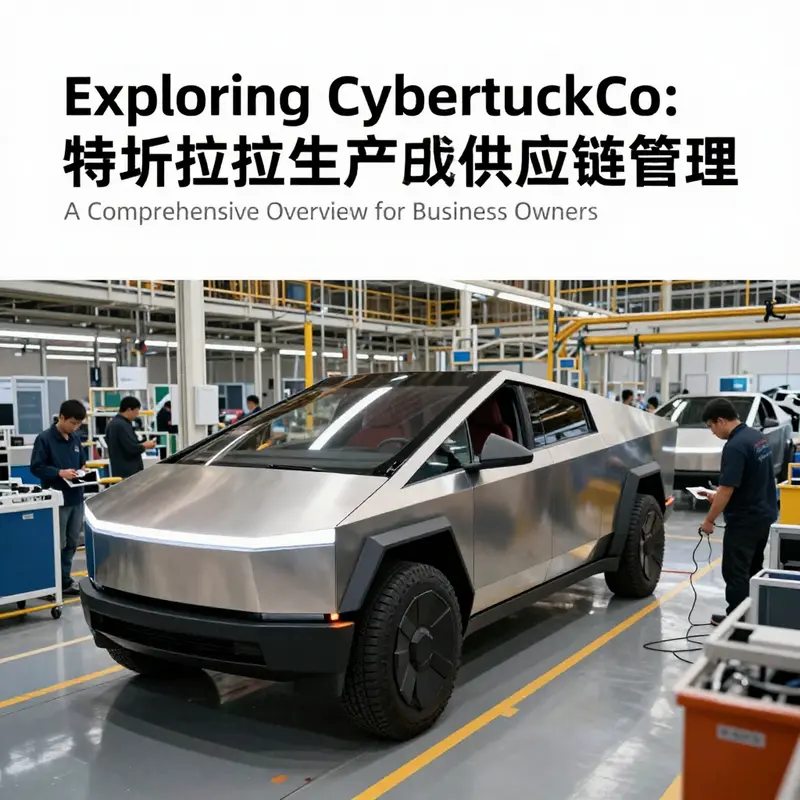 A detailed view of the Tesla Cybertruck highlighting its distinctive angular design.