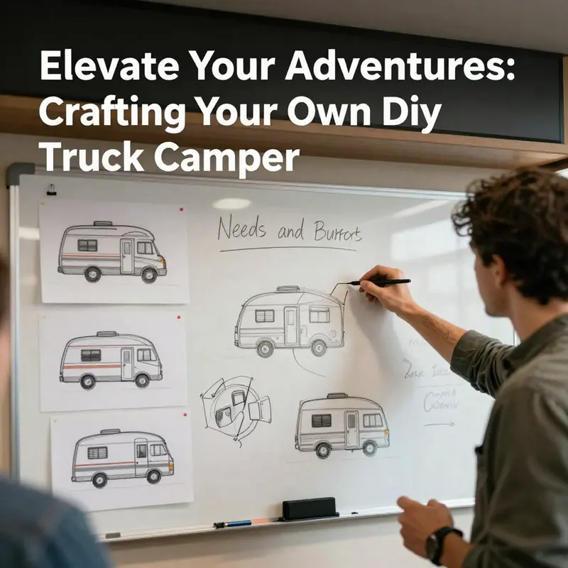 Mapping out needs and budget for a DIY truck camper.