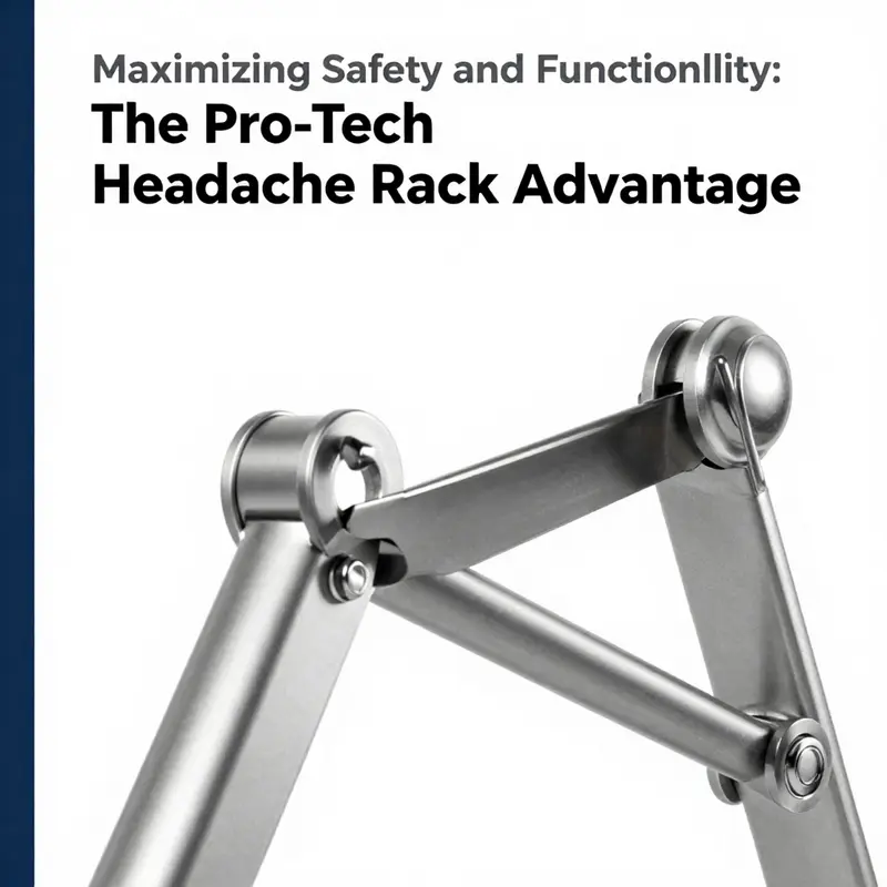 The Pro-Tech headache rack provides a crucial layer of protection for your vehicle’s rear window.
