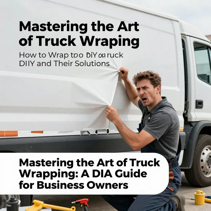 A DIY cardboard truck model showcases the colorful wrapping and attention to detail.