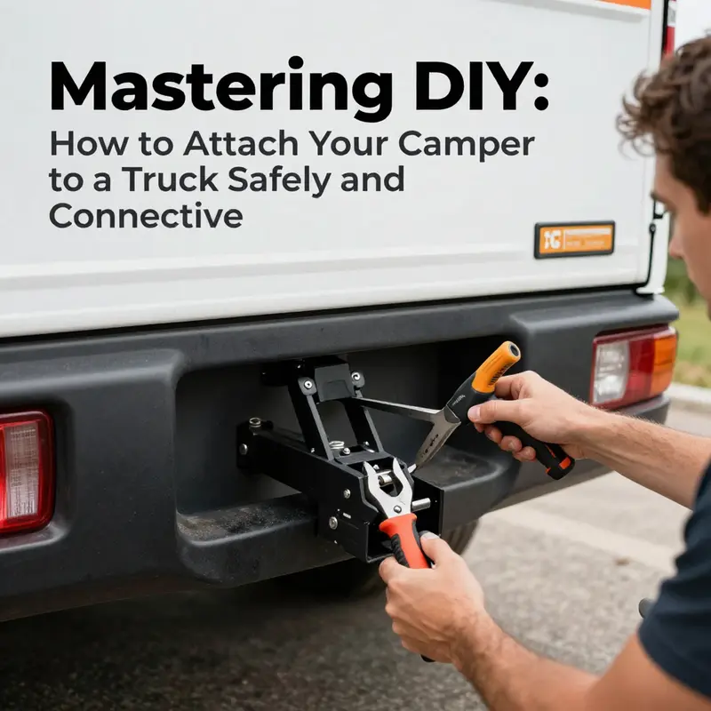 Understanding your truck’s towing capacity is crucial for safe camper attachment.