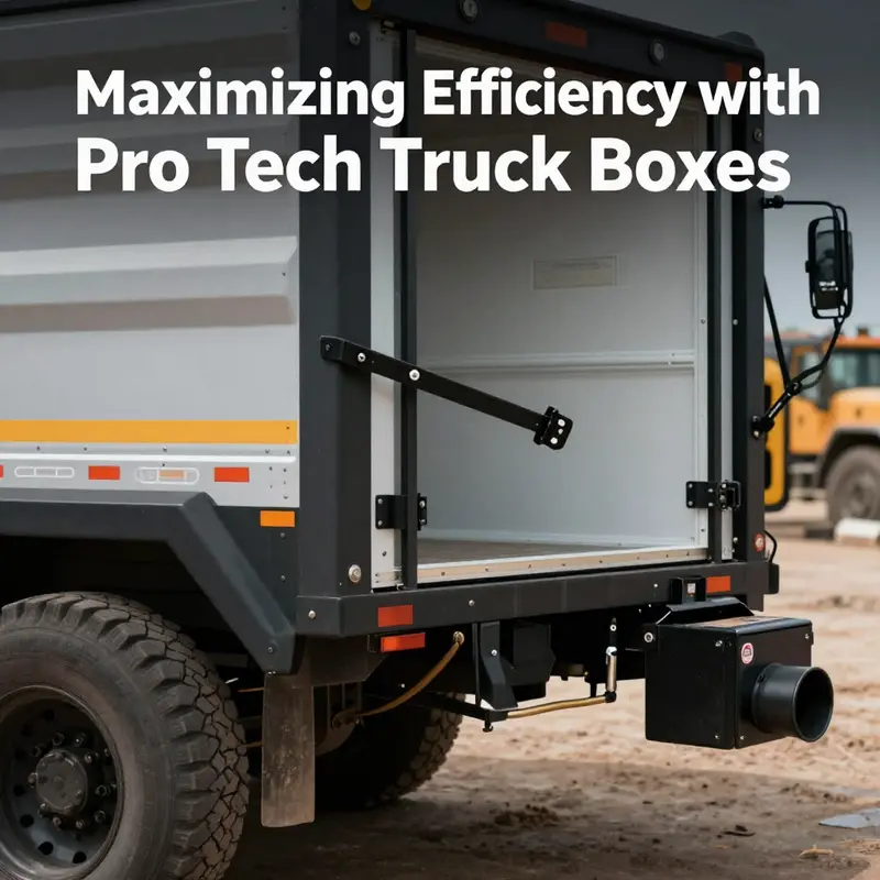 The Pro Tech Truck Box is designed for maximum durability and effective protection against harsh weather conditions.