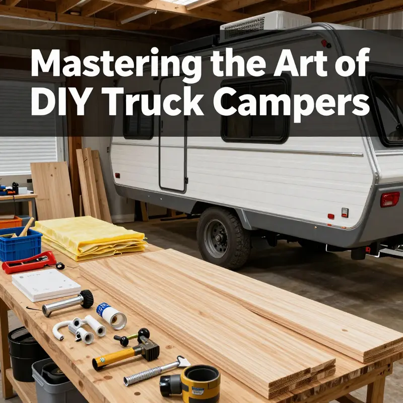 Explore various vehicle options ideal for building your own DIY truck camper.