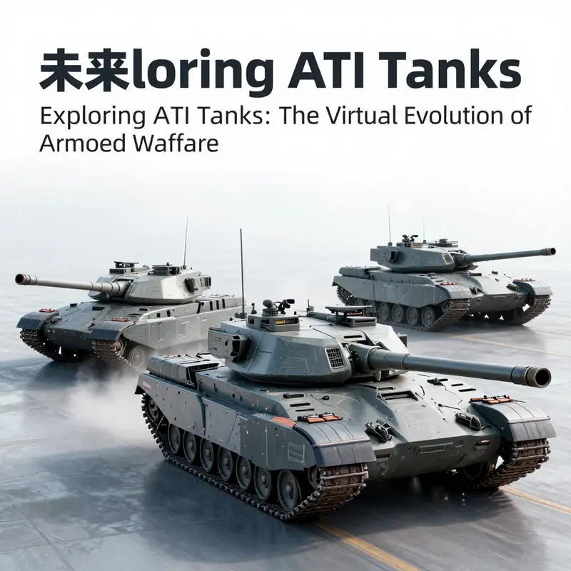 An example of an ATI tank in action within the World of Tanks game environment.