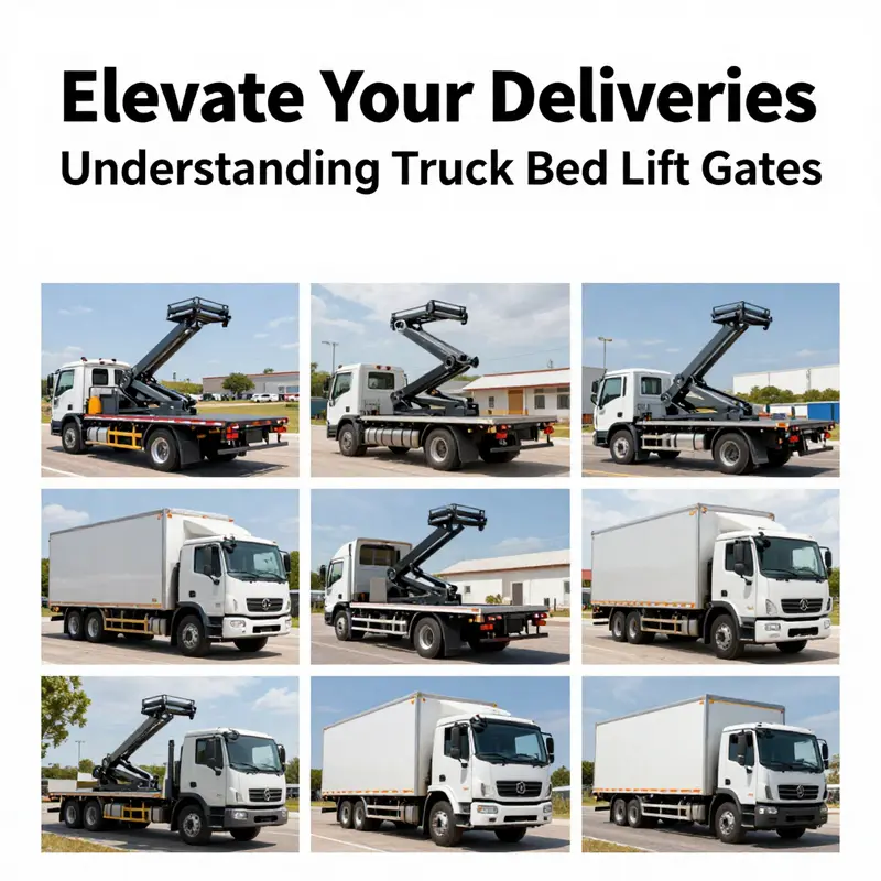 A hydraulic lift gate efficiently raising cargo for smooth loading and unloading.