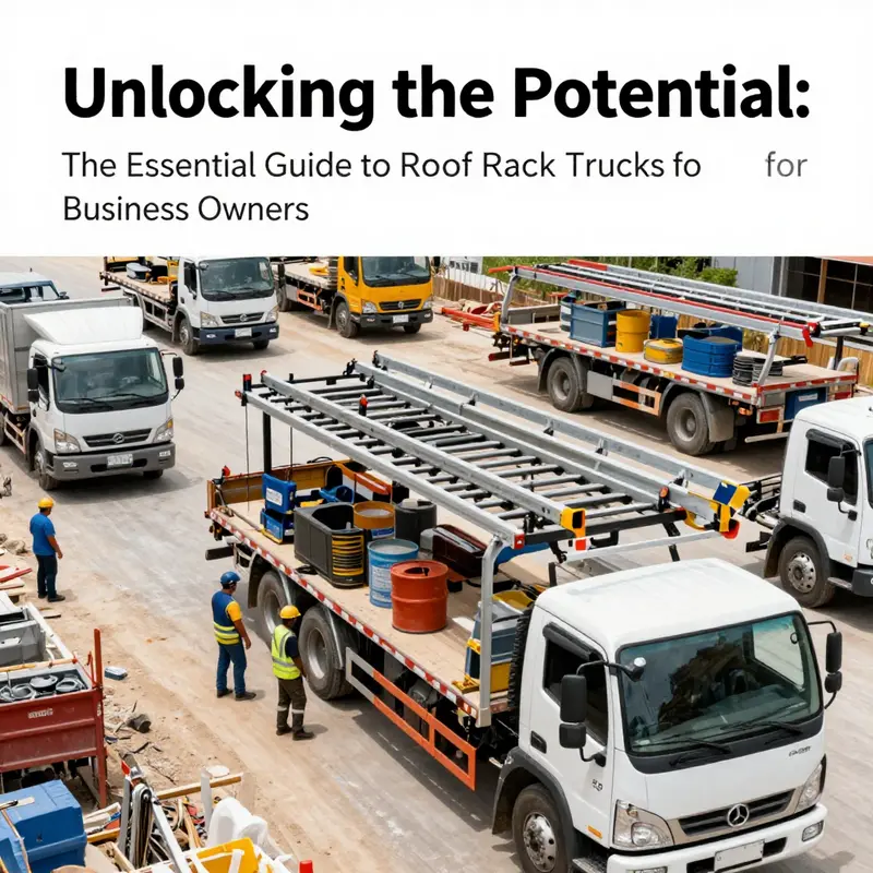 An overview of different types of roof rack trucks designed for various cargo needs.