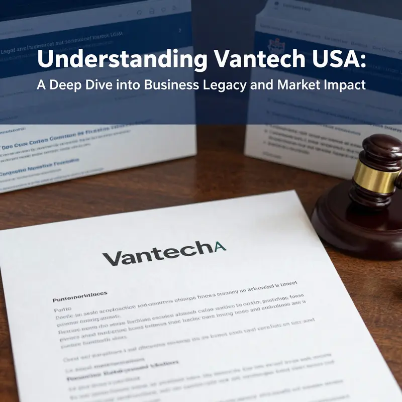 A timeline highlighting significant milestones in Vantech USA’s history.