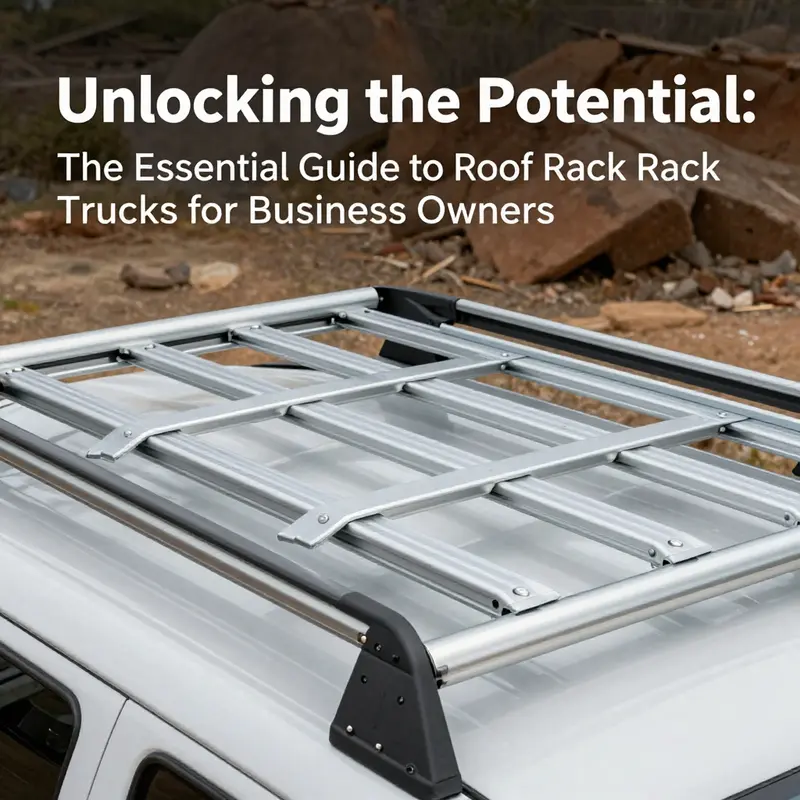 An overview of different types of roof rack trucks designed for various cargo needs.