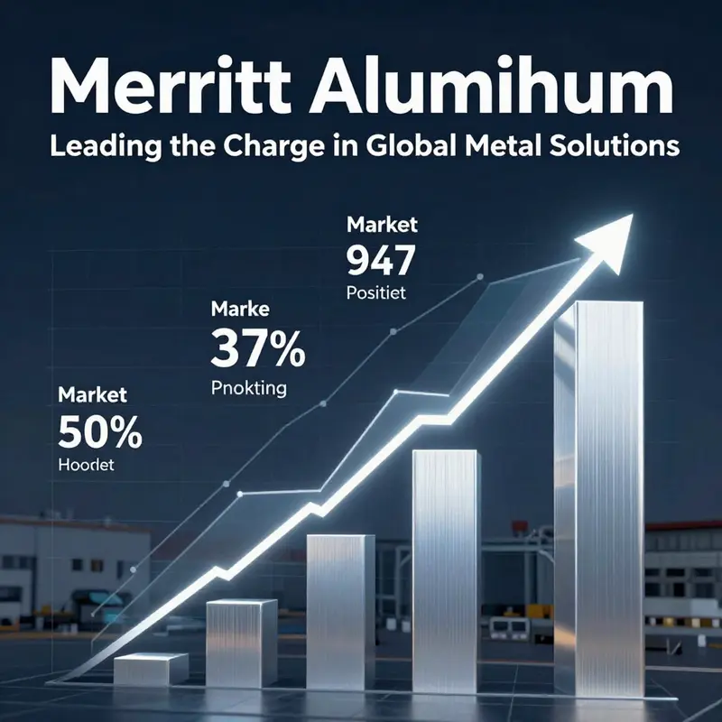 Merritt Aluminum’s facility plays a vital role in manufacturing and distributing aluminum products globally.