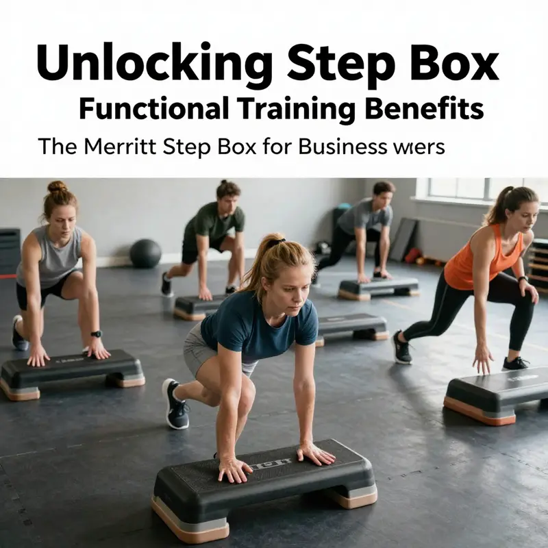 The Merritt Step Box features durable wood elements with a stylish leather surface, making it perfect for tasteful interiors.