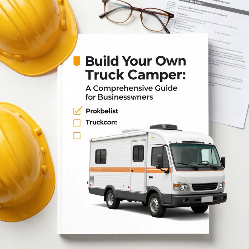Business owners evaluating their budget and needs for a DIY truck camper project.