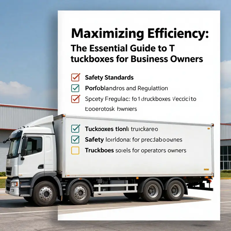 Different types of truckboxes along with specifications to guide businesses in choosing the right vehicle.
