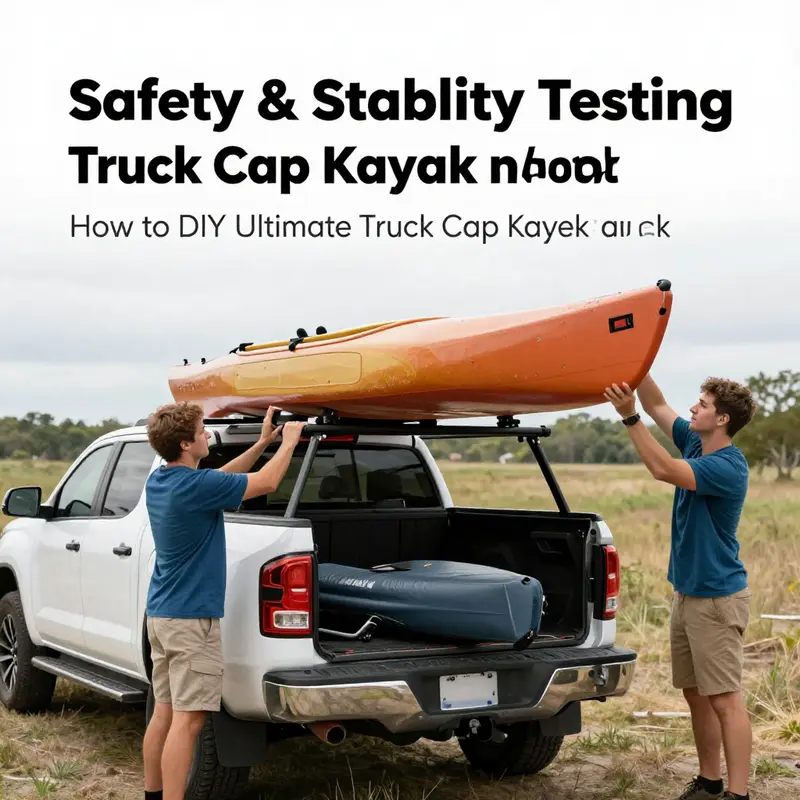 Essential factors to consider when designing a DIY truck cap kayak rack.