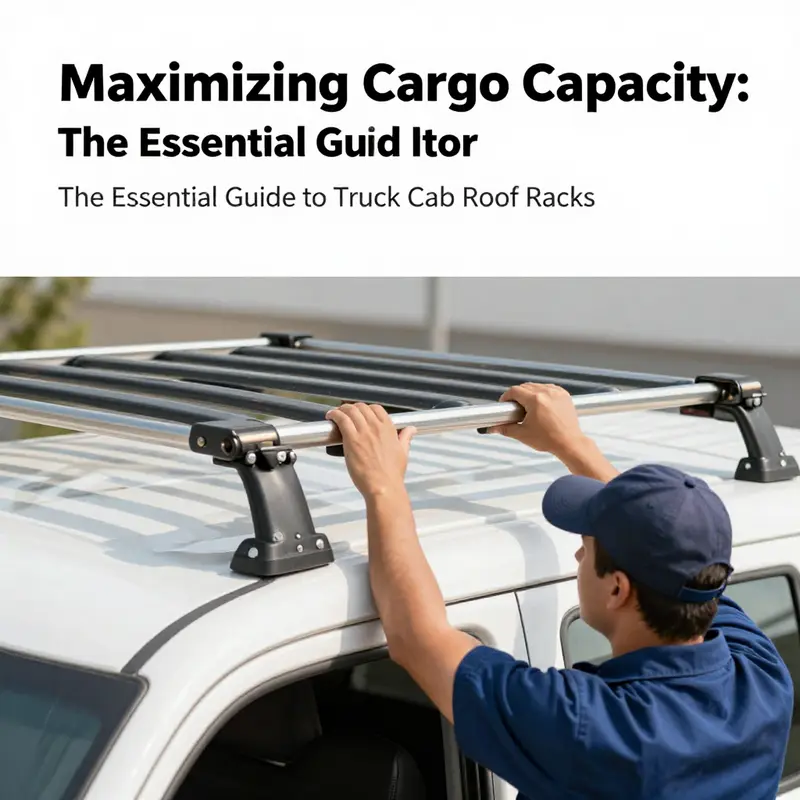 A diverse selection of truck cab roof racks representing their various types and applications in business.