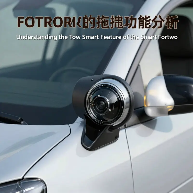 The Smart Fortwo’s towing eye sleeve designed for basic towing functions.
