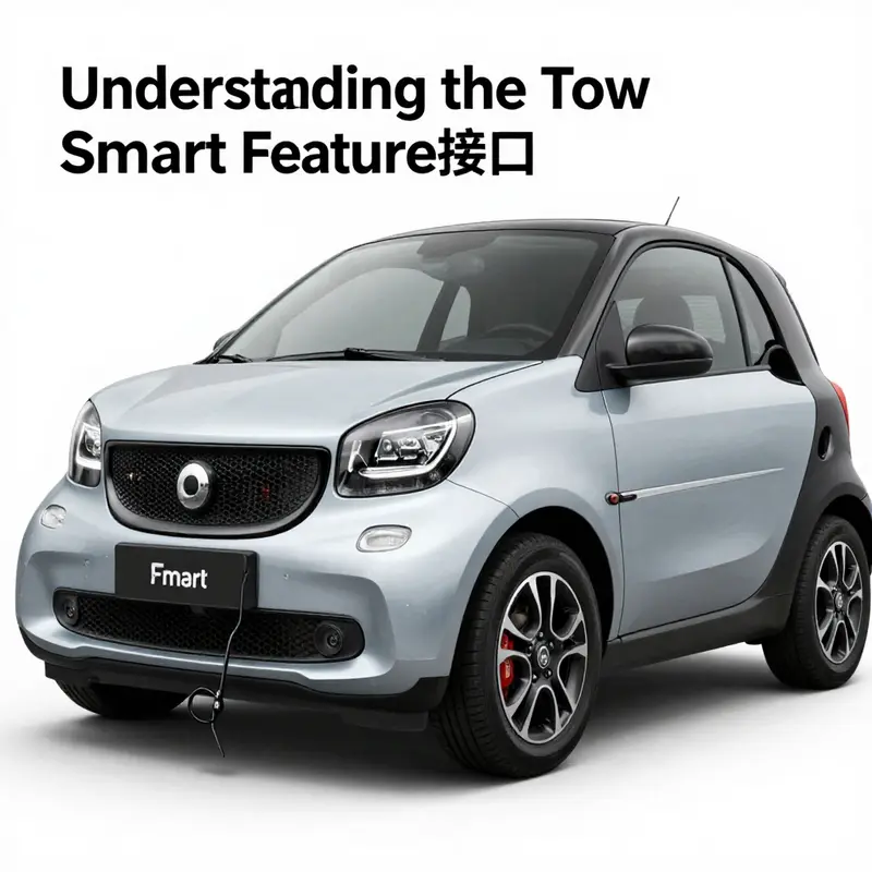 The Smart Fortwo’s towing eye sleeve designed for basic towing functions.