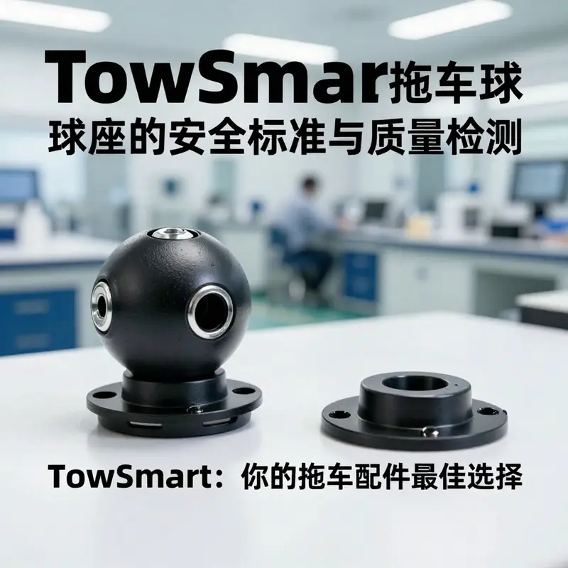 TowSmart拖车套件在不同商业场景中的应用展示，体现出其良好的市场定位。