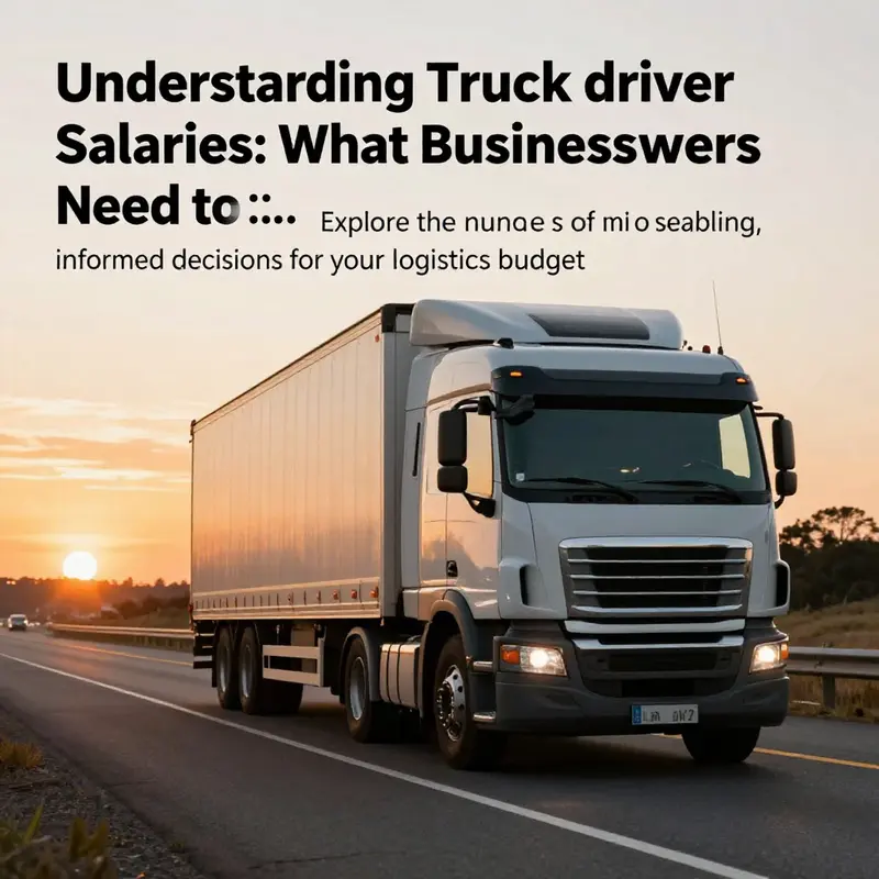 A scenic image of a truck on a highway during sunset, depicting the trucking industry.