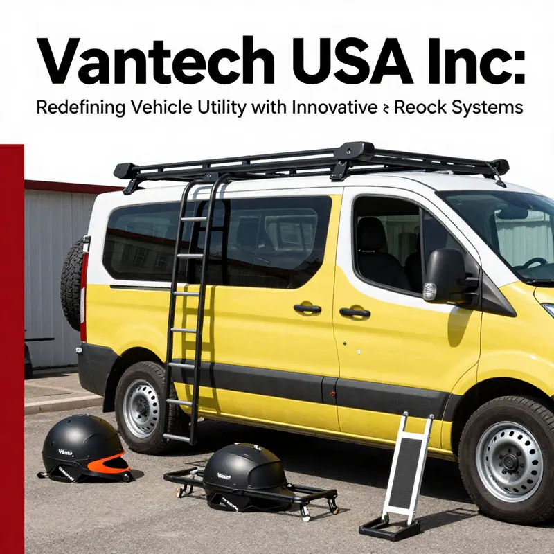 Vantech’s H2.1 roof rack system, exemplifying modular design and enhanced utility.