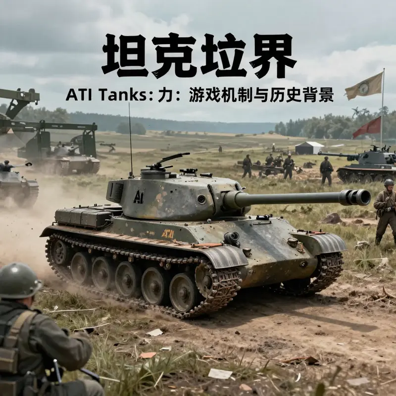 An example of an ATI tank in action within the World of Tanks game environment.