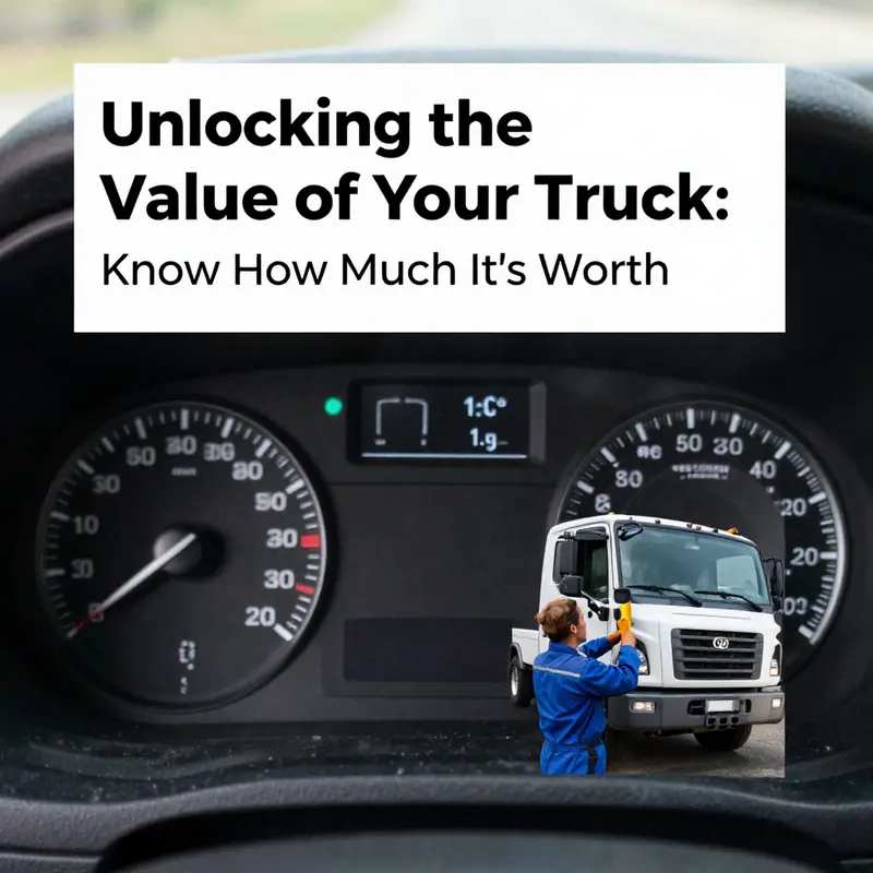 Key factors to assess when determining your truck’s worth.