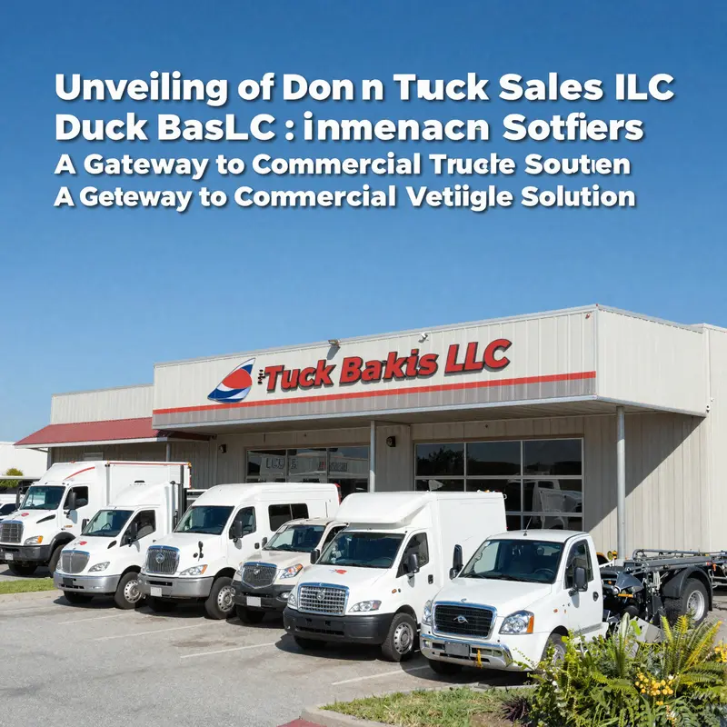The storefront of Don Baskin Truck Sales LLC, representing its focus on commercial truck sales.