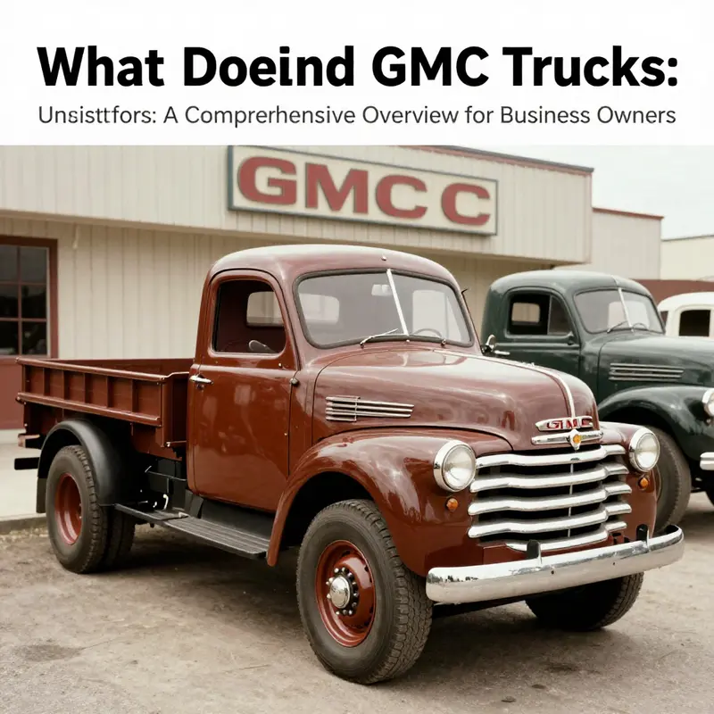 GMC’s historical roots date back to 1907 with the Rapid Motor Vehicle Company.