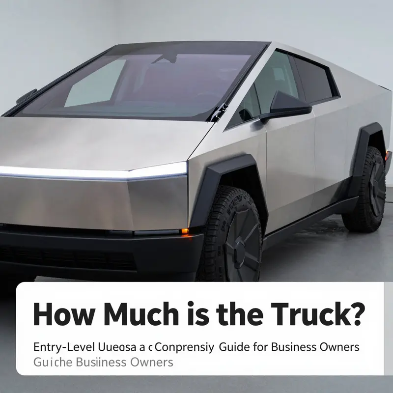 The Tesla Cybertruck’s entry-level model reflects modern design and advanced technology.