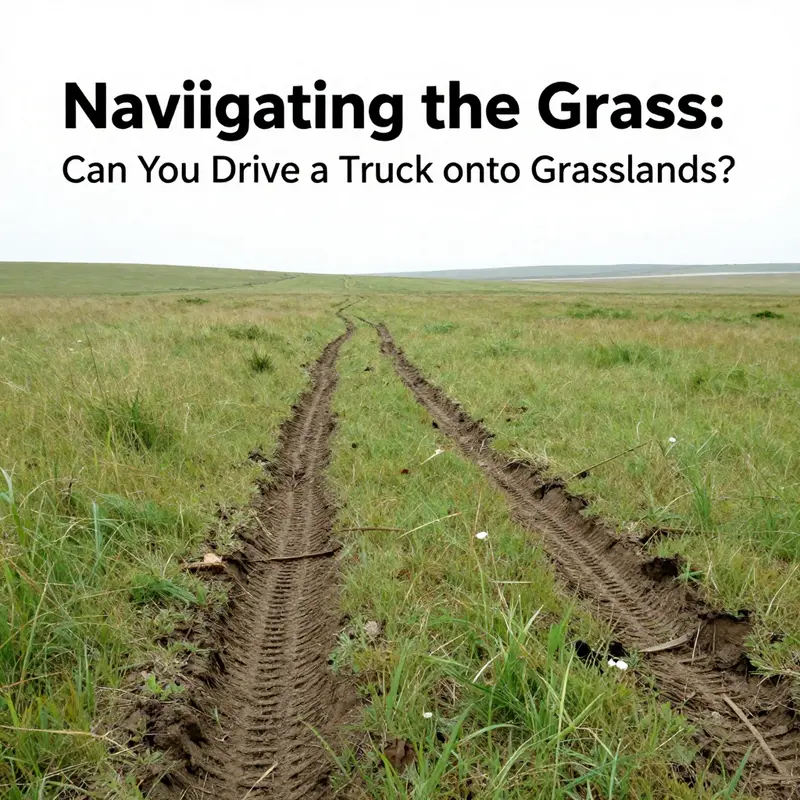 Understanding the legal ramifications for driving vehicles on grasslands.