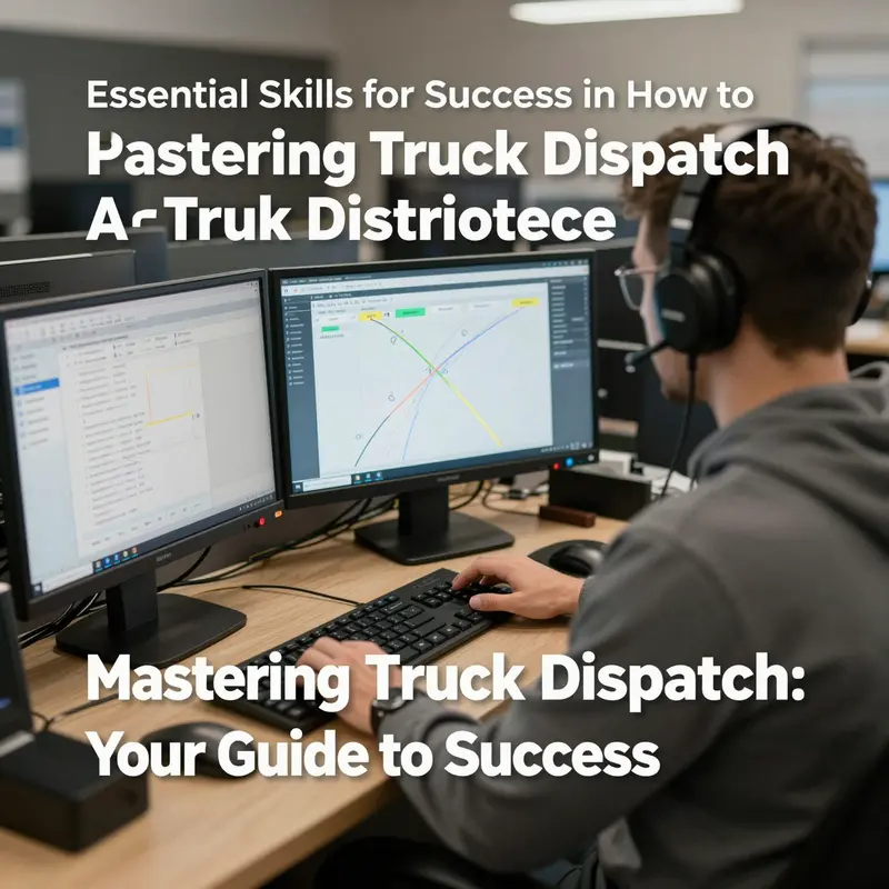 Students engaged in logistics training, highlighting the importance of education in dispatching.