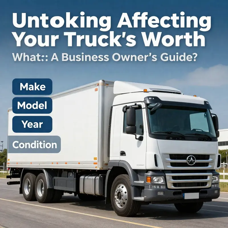 Using online valuation tools like Kelley Blue Book to determine your truck’s value.