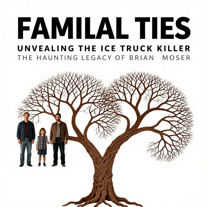 Brian Moser, the chilling Ice Truck Killer from *Dexter*, casting a dark shadow over his heinous deeds.