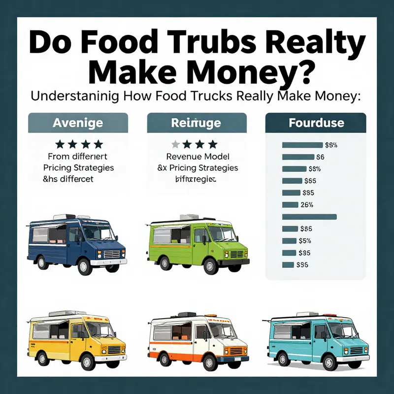 Revenue models and pricing strategies for food trucks.