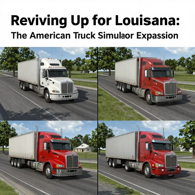 The Louisiana DLC for American Truck Simulator will be released on December 4, 2025.