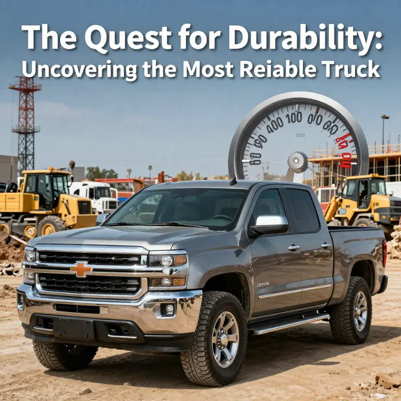A Chevrolet Silverado 1500 reaching impressive mileage, emphasizing its reliability for business use.