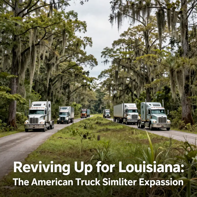 The Louisiana DLC for American Truck Simulator will be released on December 4, 2025.