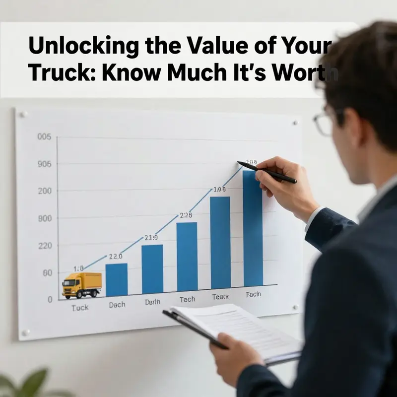 Key factors to assess when determining your truck’s worth.