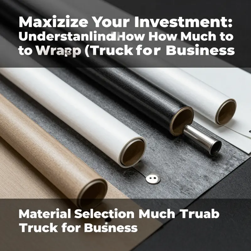 Comparative analysis of costs for wrapping different truck sizes, illustrating various wrapping styles.