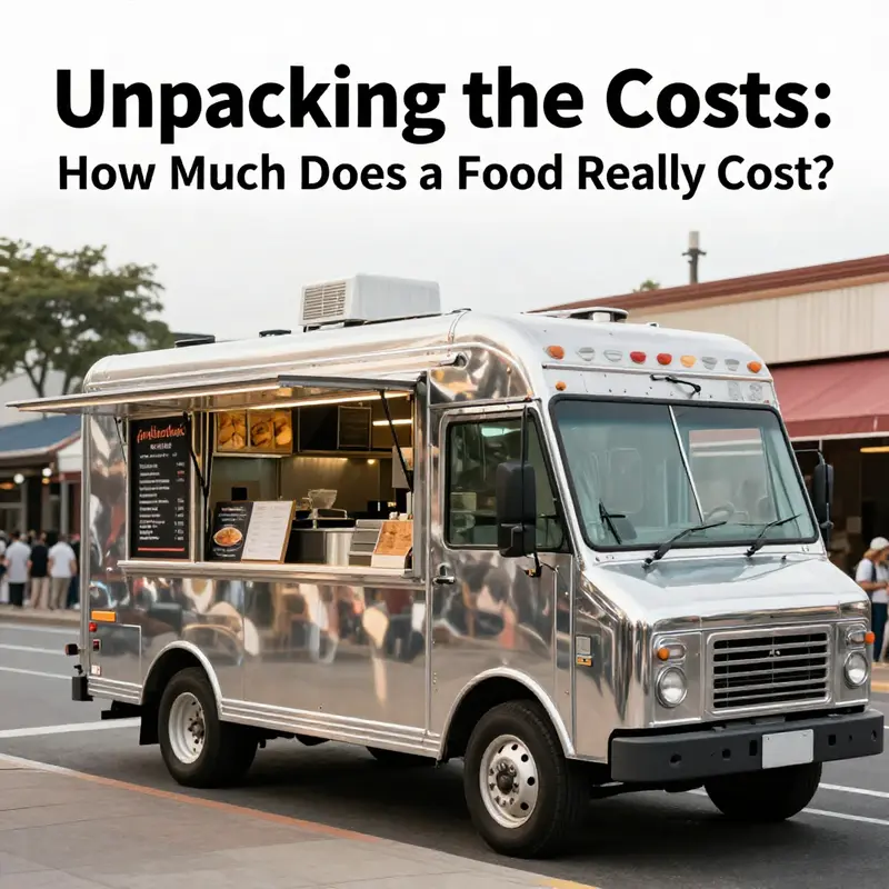 A glimpse of a new food truck, symbolizing reliability and customization opportunity for business owners.