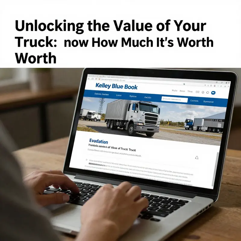 Key factors to assess when determining your truck’s worth.